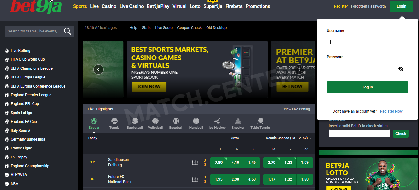 Beginner’s Guide to placing bets on Bet9ja