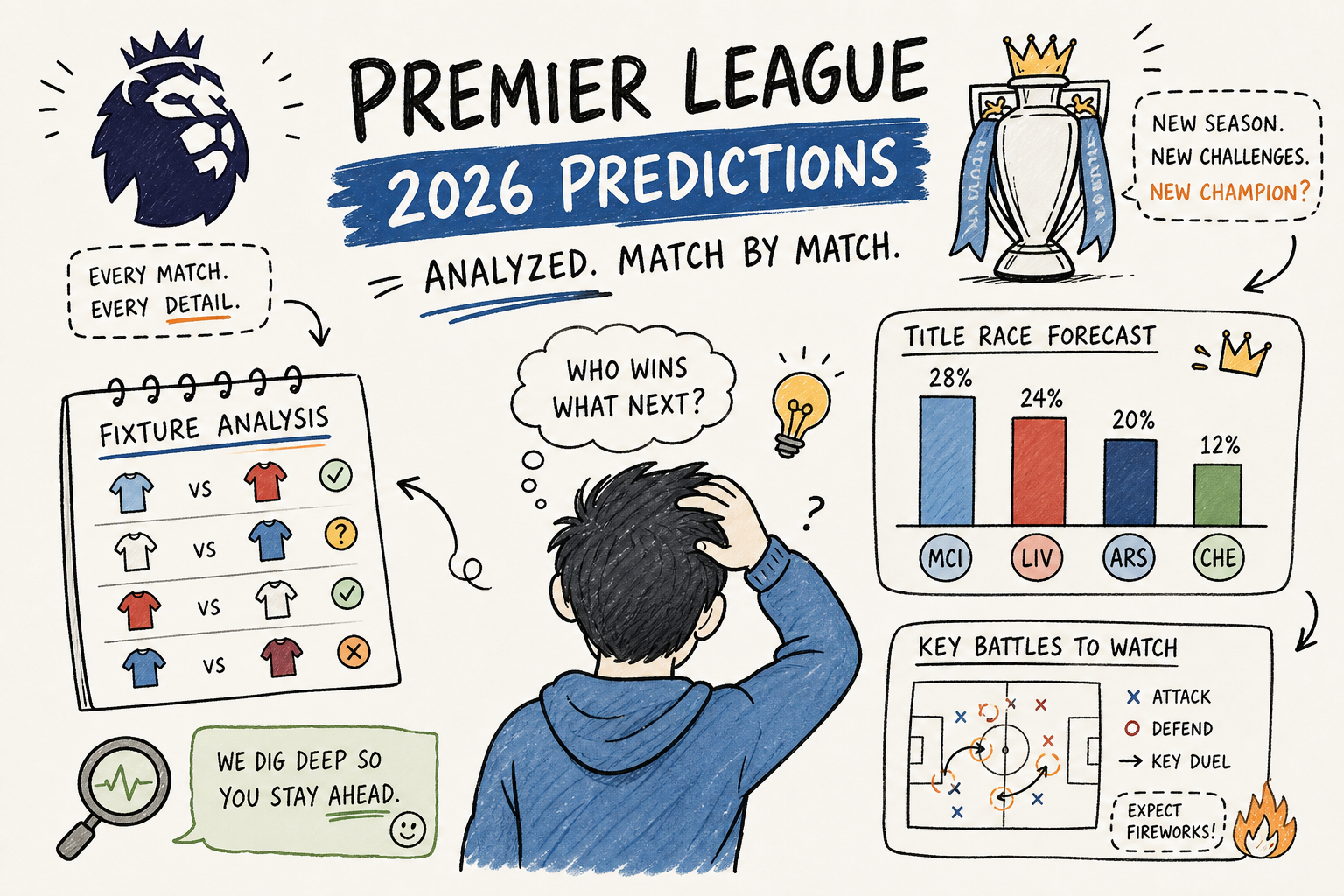premier league predictions 2026 every match analyzed
