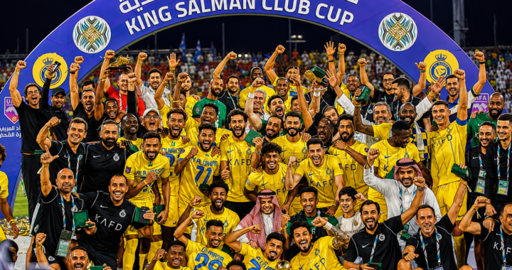 Ronaldo wins Saudi league. 1