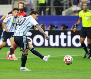 Messi Breaks World Cup Goals Record vs Austria
