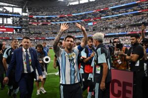 Messi: First to Score in 7 Straight WC Games