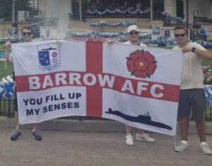 FIFA Bans Barrow Fans' Flag Over Submarine