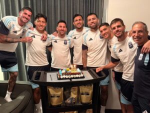 Argentina Celebrate Messi's 39th at the World Cup