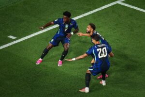 Cunha and Vini Jr Fire Brazil Past Haiti
