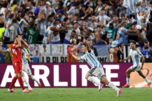 Argentina Down Switzerland To Reach Semis