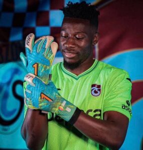 Onana Enters World's Top 10 Paid Keepers
