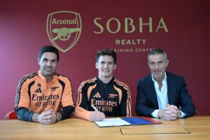 Arsenal Confirm Tzolis Signing From Brugge