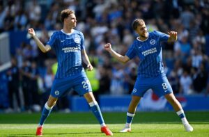Brighton Rout 10-Man Villa In Opener