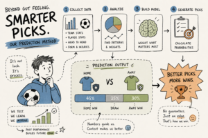 Football match predictions: the method behind the picks