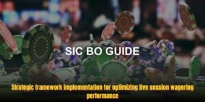 Strategic framework implementation for optimizing live session wagering performance
